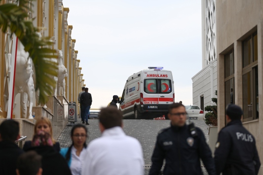 Antalyada 5 yıldızlı otelin kazan dairesinde yangın çıktı