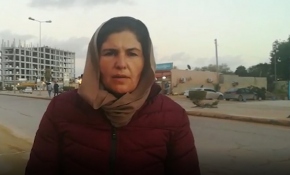 TRT Haber ekibi Hafter'in hedef aldığı bölgeyi görüntüledi