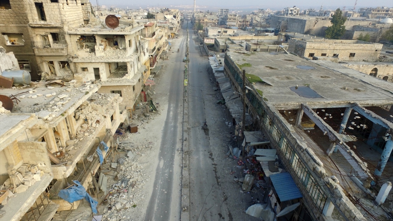 Osmanlı döneminden yapıların bulunduğu tarihi yerleşim, Maarratünnuman 