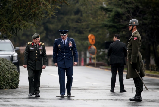 Orgeneral Güler, NATO Avrupa Müttefik Kuvvetler Komutanı Wolters ile görüştü