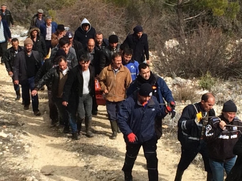 Mersinin Gülnar ilçesinde kayalıklardan düşen kişi öldü