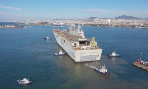 Türkiye'nin ilk yerli ve milli savaş uçak gemisinde sona doğru