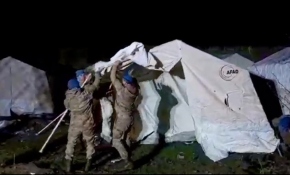 Jandarma komandolar eksi 10 derecede zamana meydan okuyor