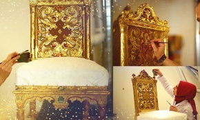 Tarihi eserlere “altın” dokunuş