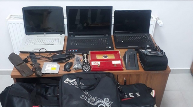 Bursa'da hırsızlık yapan şüpheliler drone ile yakalandı