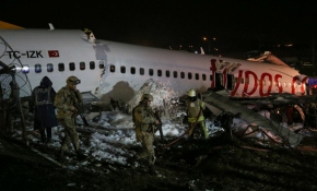 Uçak kazasında yaralanan yolcu o anları anlattı