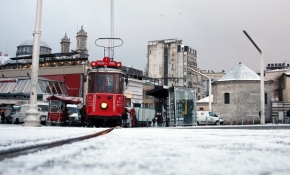 İstanbul'da kar yağışı
