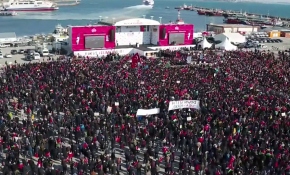 ABD'nin sözde barış planı Saadet Partisi'nin Büyük Kudüs Mitingi'nde protesto edildi