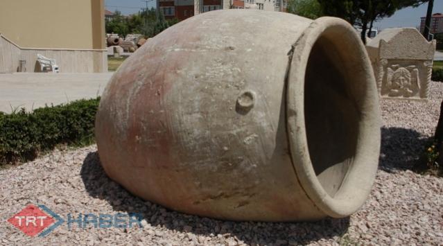 Aksarayda 3800 Yıllık Küp Bulundu