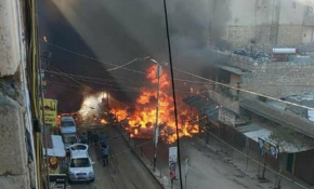 Afrin'de bombalı araç saldırısı: 9 ölü