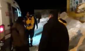 Van'da rahatsızlanan kadının imdadına kurtarma ekipleri yetişti