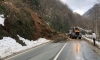 Ardeşen-Çamlıhemşin kara yolunda heyelan