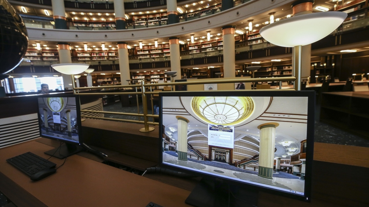 Türkiye`nin en büyük kütüphanesi açılıyor