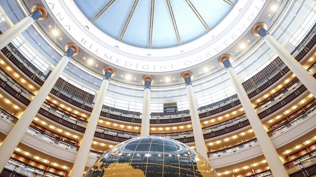 Türkiye`nin en büyük kütüphanesi açılıyor