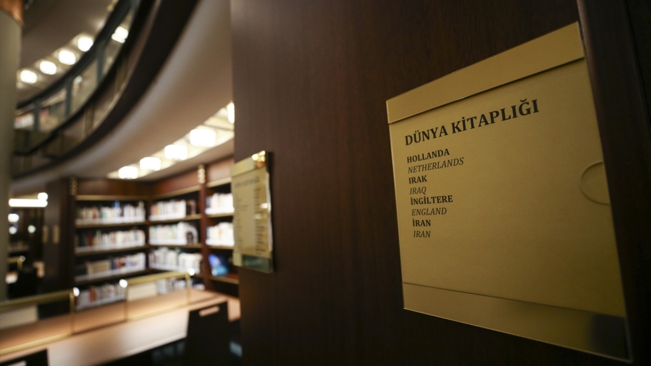 Türkiye`nin en büyük kütüphanesi açılıyor