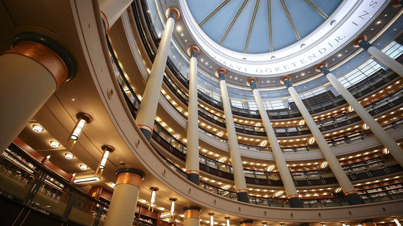 Türkiye`nin en büyük kütüphanesi açılıyor