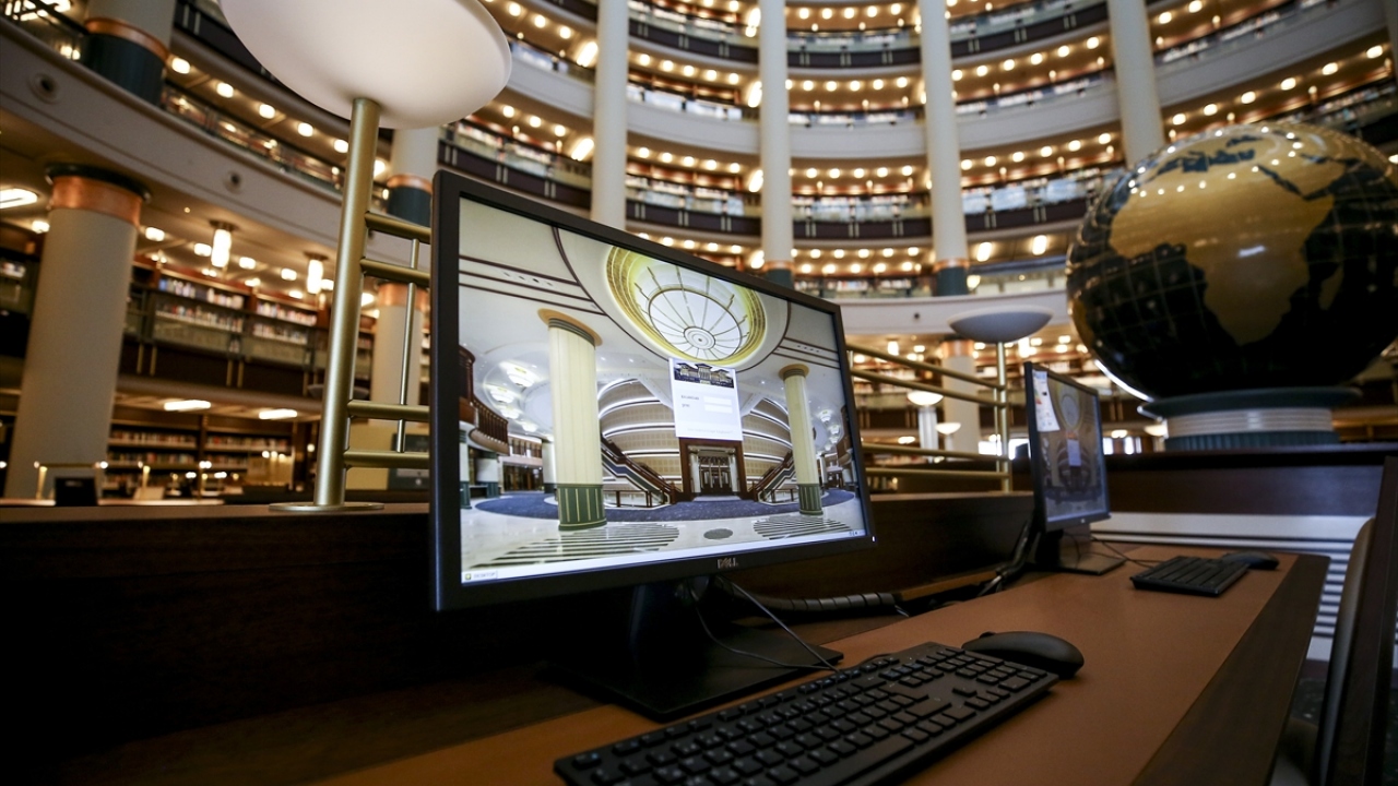 Türkiye`nin en büyük kütüphanesi açılıyor