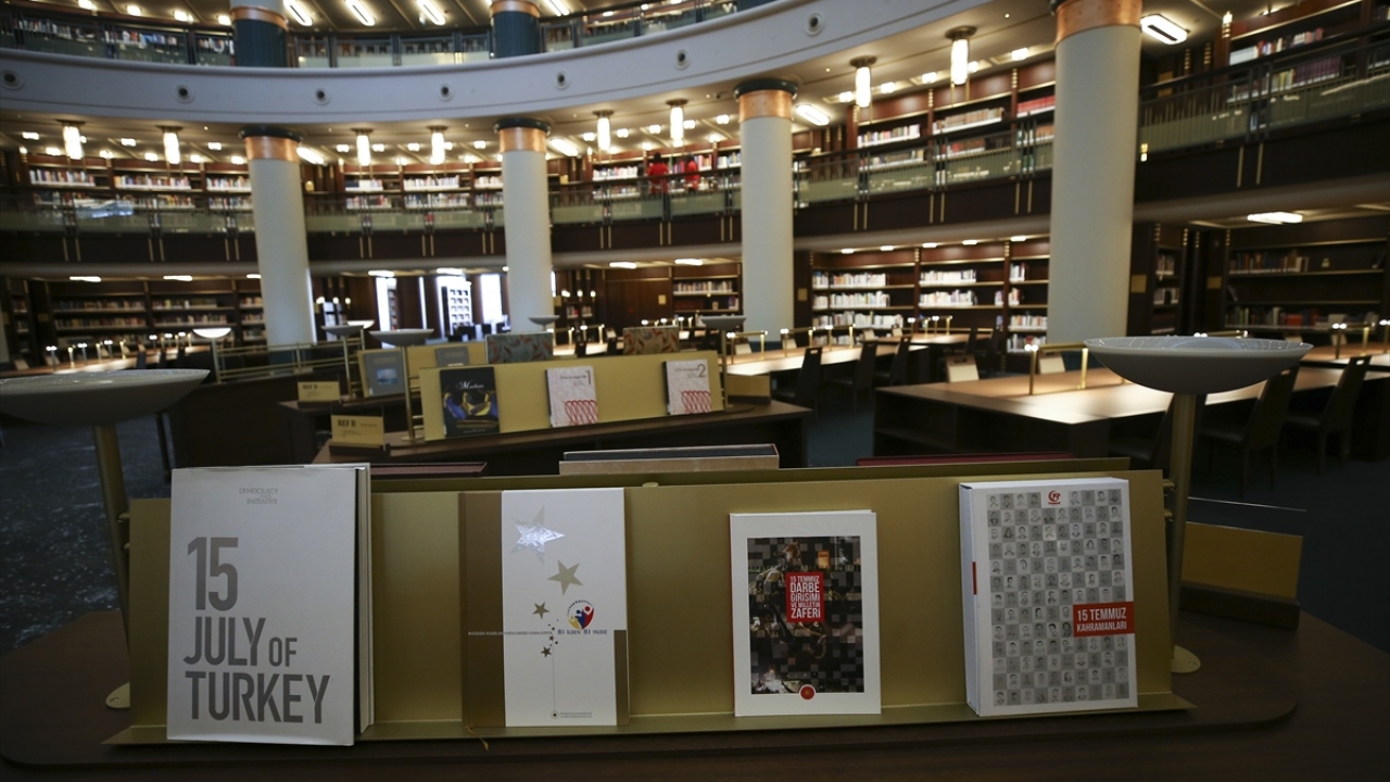 Türkiye`nin en büyük kütüphanesi açılıyor
