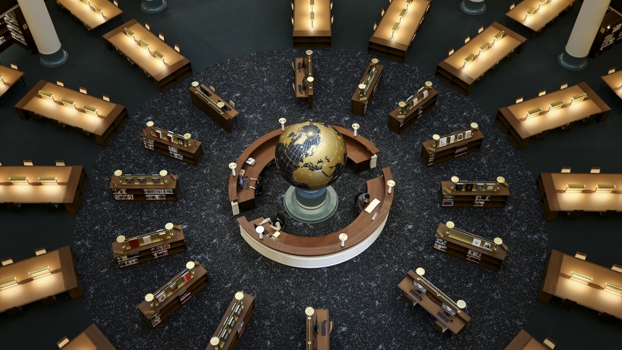 Türkiye`nin en büyük kütüphanesi açılıyor