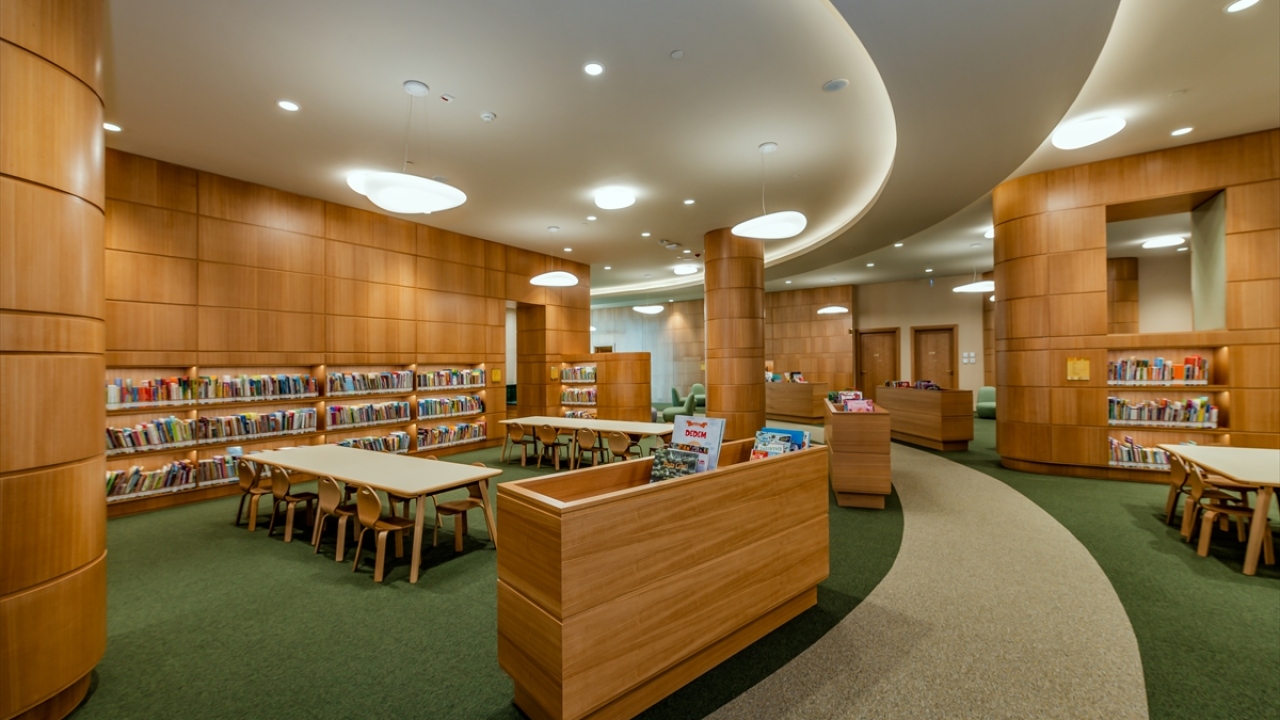 Türkiye`nin en büyük kütüphanesi açılıyor