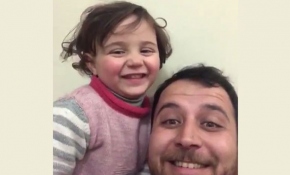 Suriyeli minik Selva 6 aydır "savaş oyunu" oynuyor