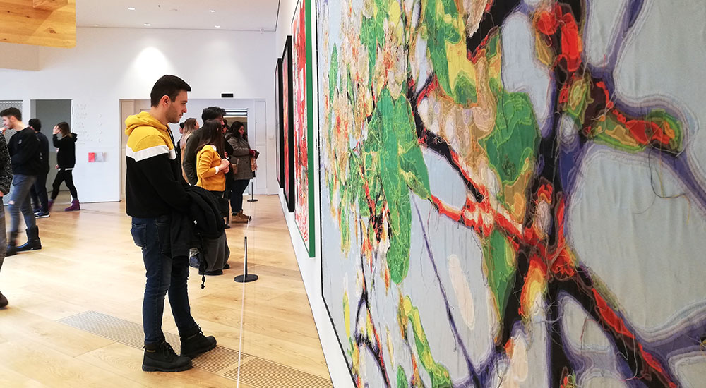 7 Eylül`de açılan müze, çağdaş sanat eserlerine ev sahipliği yapıyor.