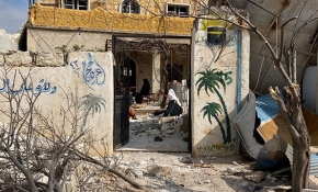 Halep'in kırsalında yok olan yaşamlar