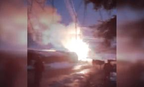 Batman’da elektrik trafosu bomba gibi patladı