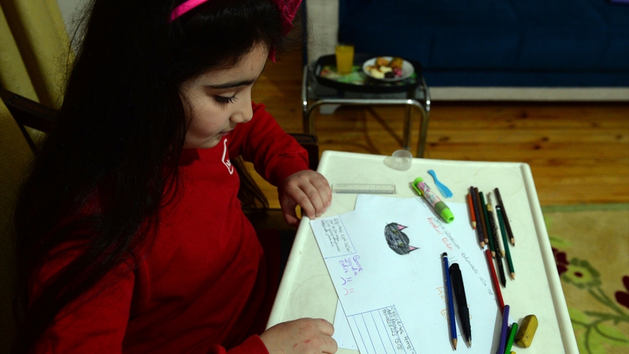 Kedisi Ponçik`in resmini onlarca kağıda çizip özelliklerini ve irtibat numarası da yazan Asya Çiftçi, hazırladığı el ilanlarını caddelere asıp kedisini bulmaya çalışıyor.