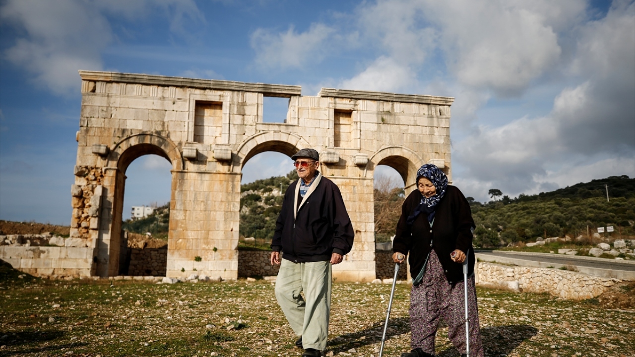Antik kent aşklarına ev sahipliği yaptı