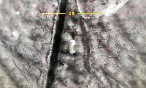 Rejim hedeflerinin vurulma anı havadan görüntülendi