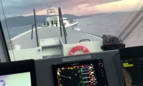 Yunan botu Türk karasularından böyle çıkarıldı