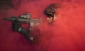 Jandarmanın kadın personeli vatanı koruyor