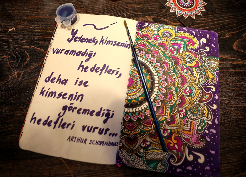 "Zentangle Türkiye`de yeni bir sanat dalı"