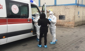 İstanbul'da hastaneden kaçan kadını polis durdurdu