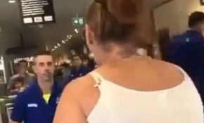 Parasını çaldığını iddia ettiği market çalışanının yüzüne öksürdü