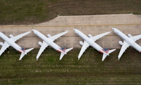 Koronavirüs havaalanlarında park krizi yarattı