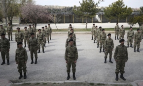 Kışlalarda sıkı koronavirüs tedbirleri