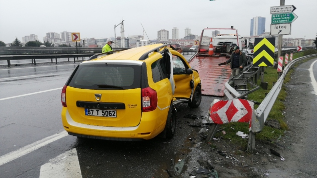 Bağcılarda trafik kazası: 2 yaralı