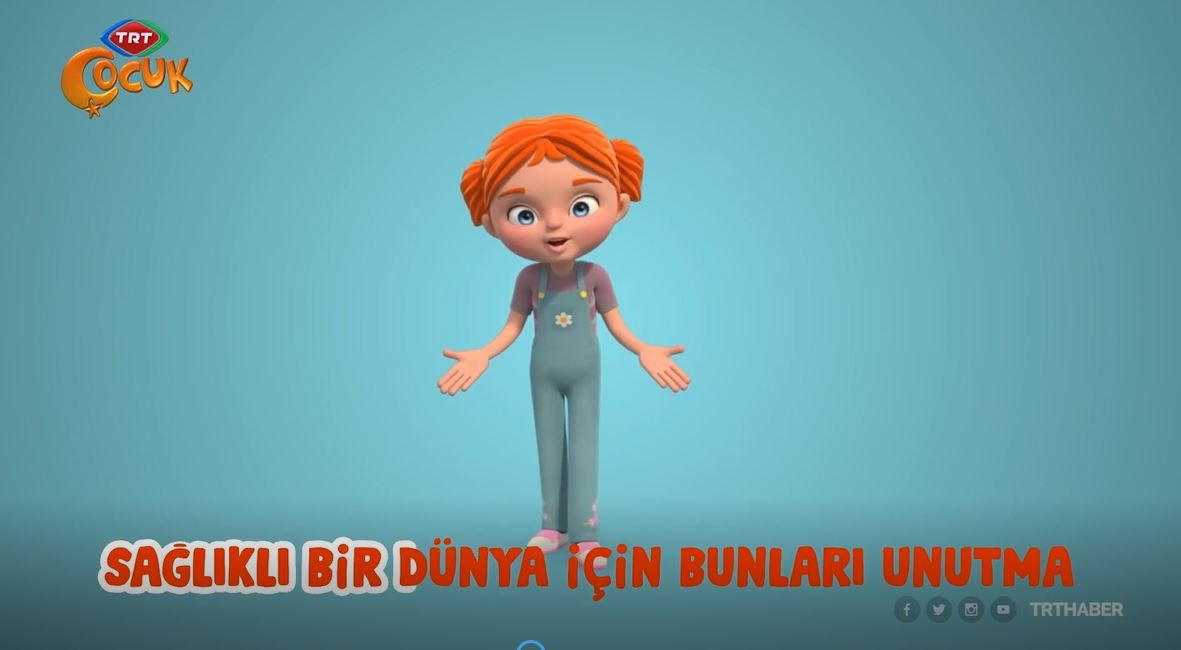 Şarkıları dinleyen çocuklar bir yandan eğlenirken diğer yandan el yıkamanın önemini ve dikkat edilmesi gereken noktaları öğreniyor.