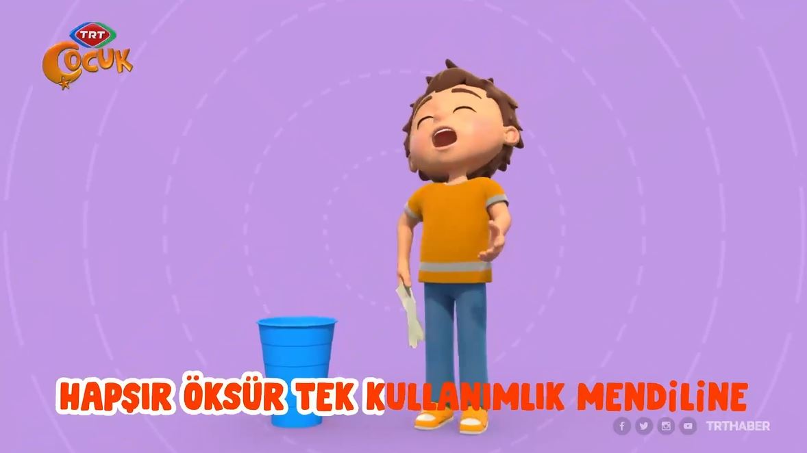 Üç boyutlu animasyon tekniği kullanılarak hazırlanan klipler çocukların sıkılmadan bilinçlenmesini hedefliyor.