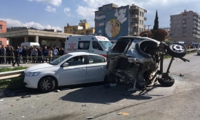 Kaza anı kameralara böyle yansıdı