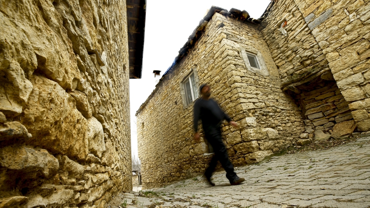 Genelde iki katlı ve avlulu, üst katında üç oda, tandır ve ahşap doğramalarıyla üzeri kiremit örtülü olan taş evler, geleneksel sanatı yansıtan özgünlüğüyle ziyaretçilerini cezbediyor.