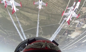 Gökyüzünden mesaj var: Sosyal mesafeyi koruyalım