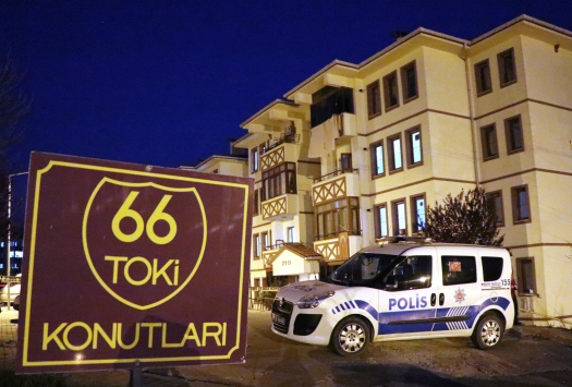 Karabük'te bir mahalledeki toplu konutlar karantinaya alındı