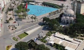 Havadan görüntülerle sokağa çıkma kısıtlaması olan şehirler