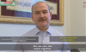 Bakan Soylu ve ünlü isimlerden 'Evde kal' çağrısı