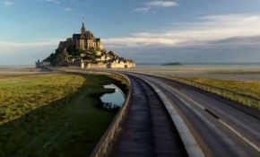 Le Mont Saint Michel Manastırı martılara kaldı