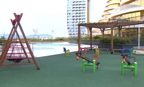 Site bahçeleri de kısıtlı alan