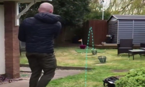 Karantinada golf böyle oynanır